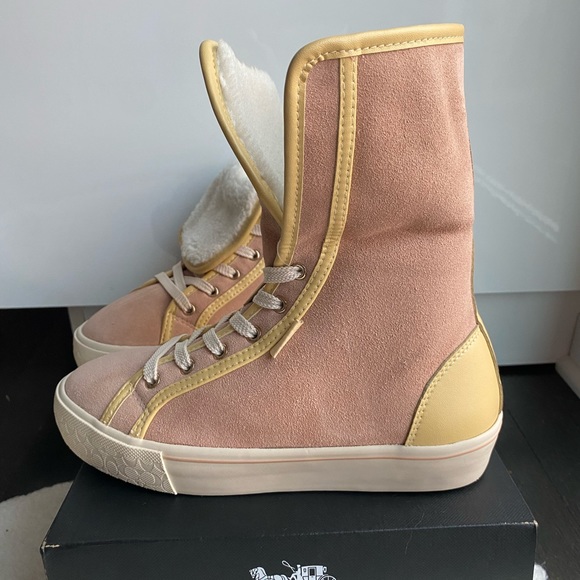 🛎️ Clearance Coach Citysole Foldover High Top Platform Sneaker 6 - Picture 5 of 14